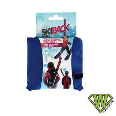 Skiback Ski Carrier Backpack - Cordura Material Shoulder Strap For Easy Ski Transport