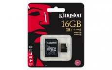 Kingston Micro SDHC 16GB Cl10 UHS-I 90R/45W